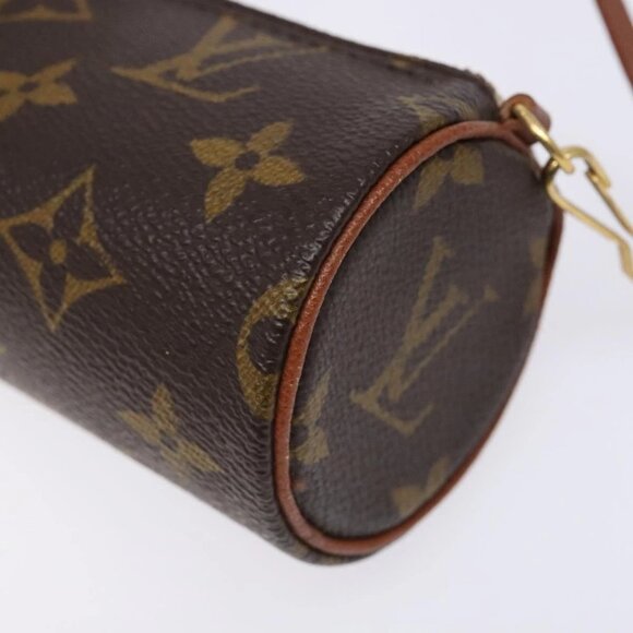 LOUIS VUITTON Monogram Papillon Pouch LV Auth BA4883 - Picture 12 of 16